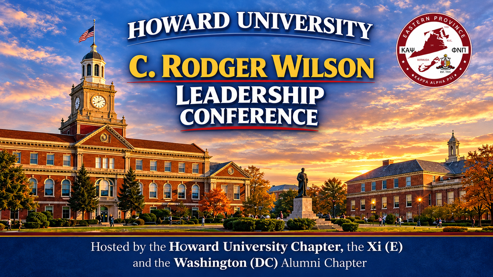 Howard University Leadership Conference Poster