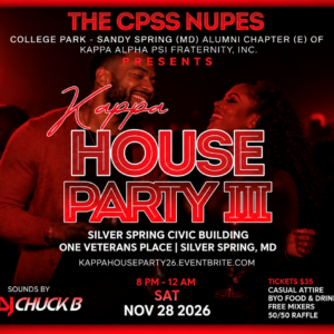 Kappa House Party III Flyer