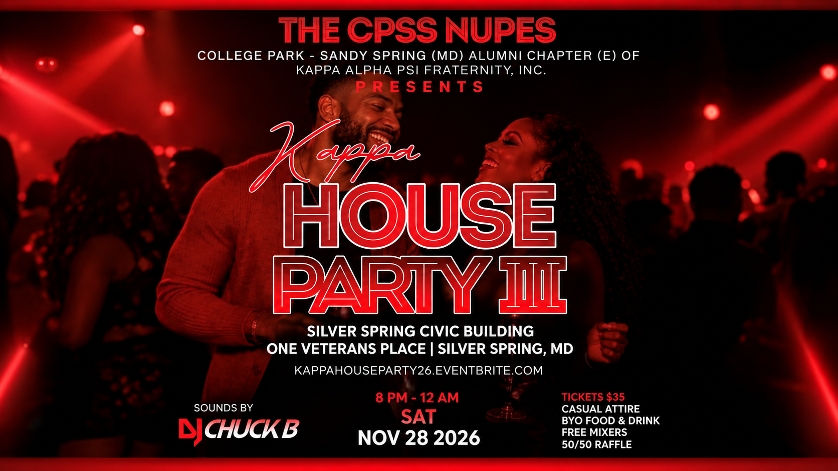 Kappa House Party III Flyer