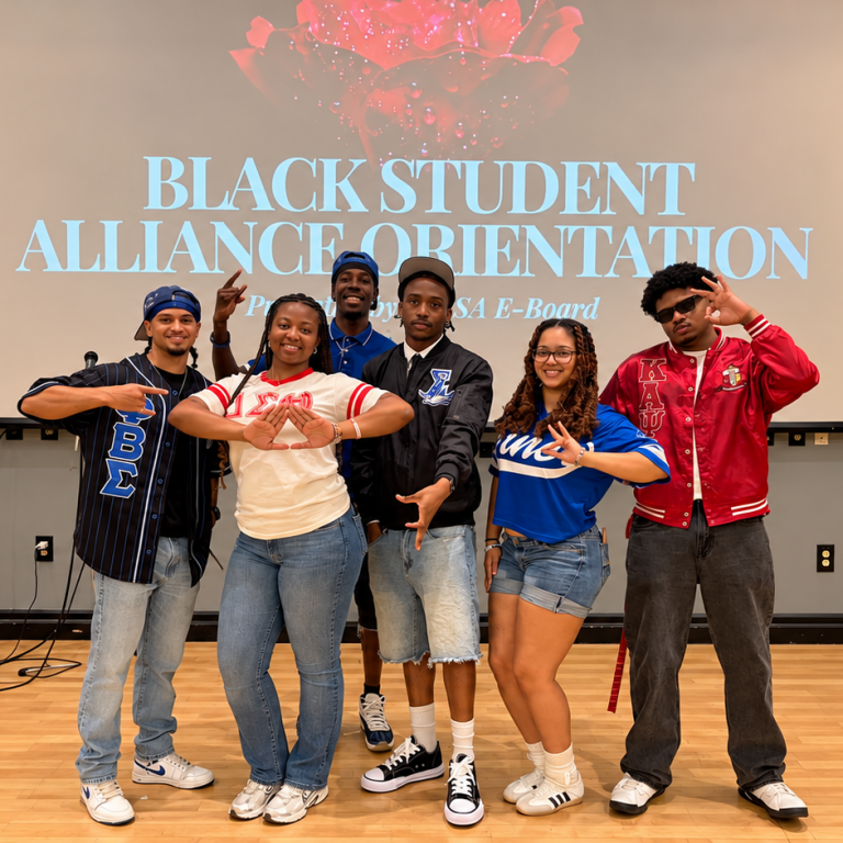 Black Student Alliance Orientation Group Photo