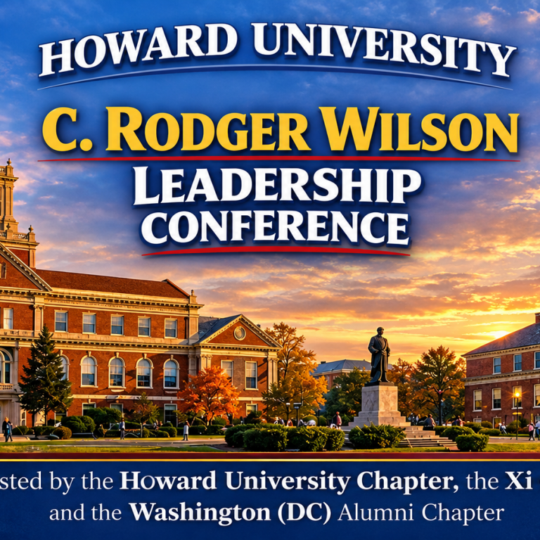 Howard University Leadership Conference Poster